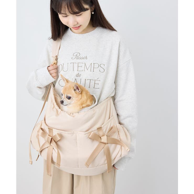 【DOG】【Casselini/キャセリーニ別注】リボンキャリーバック | ROPE' PICNIC | 詳細画像10 