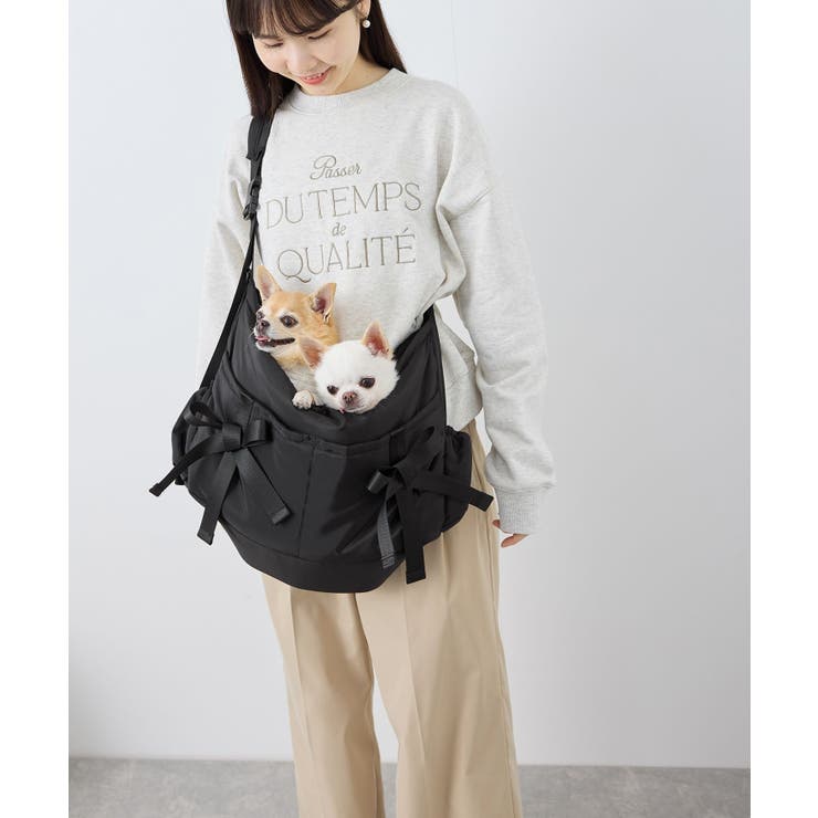 【DOG】【Casselini/キャセリーニ別注】リボンキャリーバック | ROPE' PICNIC | 詳細画像5 