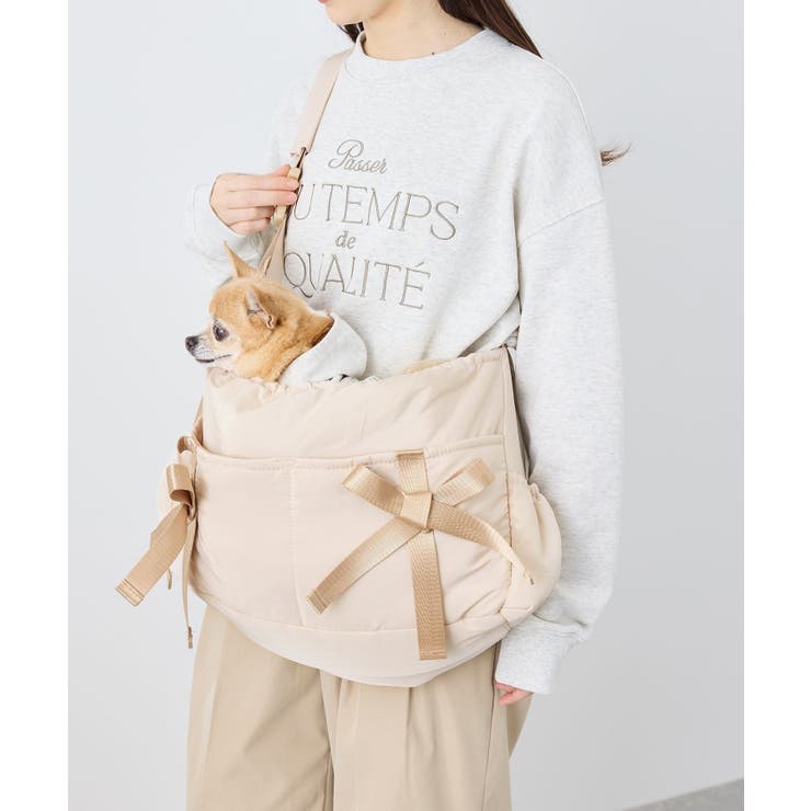 【DOG】【Casselini/キャセリーニ別注】リボンキャリーバック | ROPE' PICNIC | 詳細画像8 