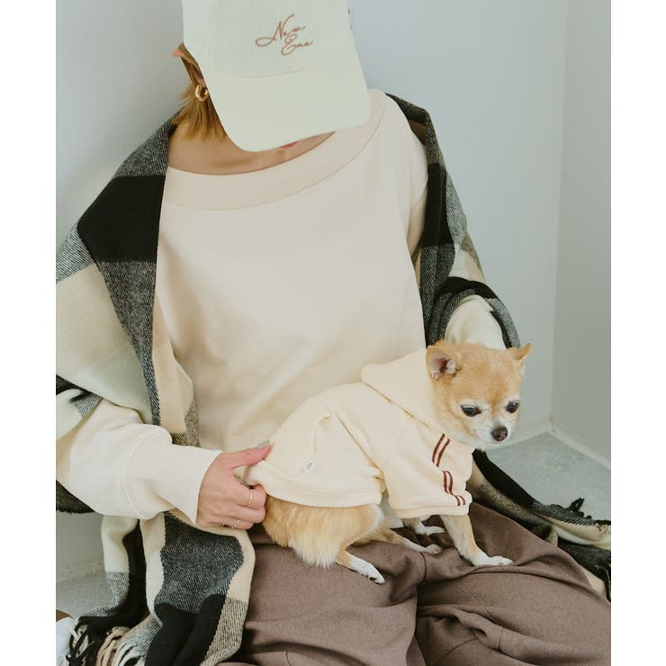 【DOG】サイドラインパーカー/リンクコーデ | ROPE' PICNIC | 詳細画像12 