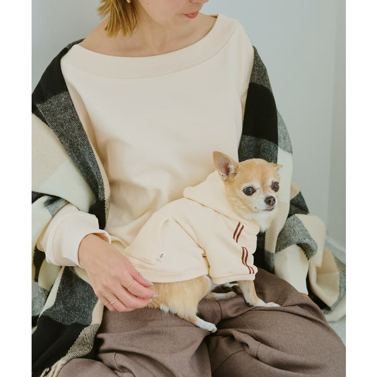 【DOG】サイドラインパーカー/リンクコーデ | ROPE' PICNIC | 詳細画像13 