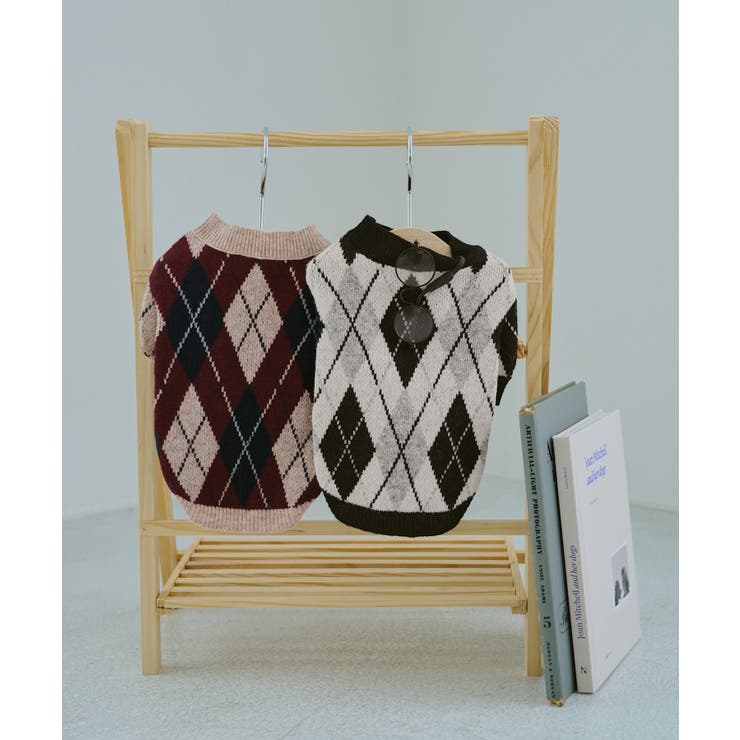 【DOG】アーガイルニットプルオーバー | ROPE' PICNIC | 詳細画像15 