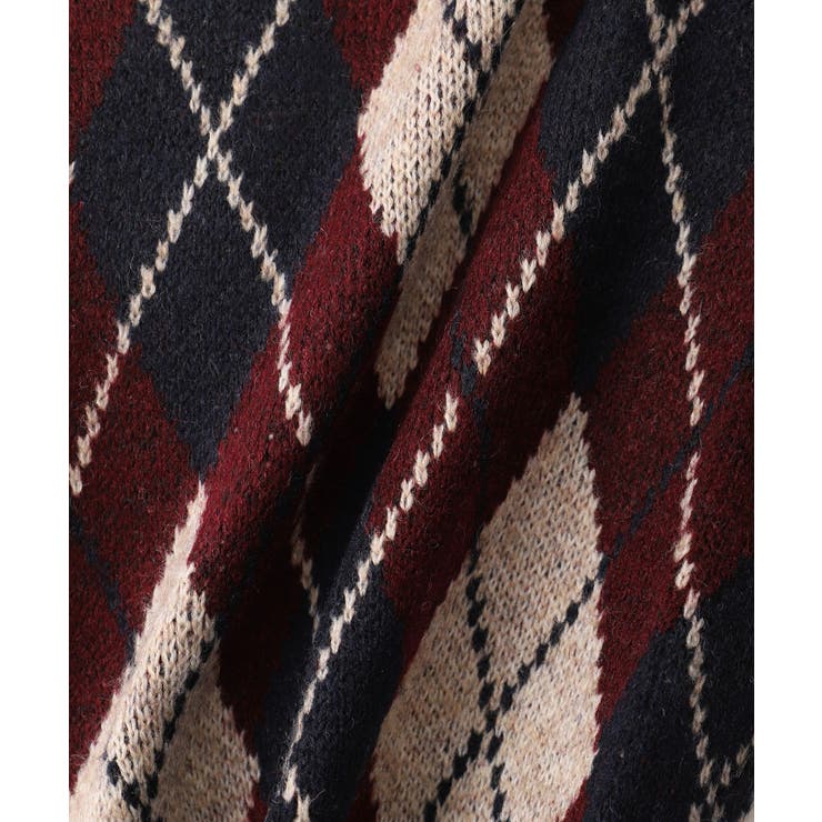 【DOG】アーガイルニットプルオーバー | ROPE' PICNIC | 詳細画像31 