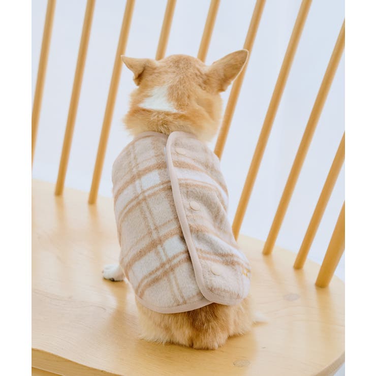 【DOG】チェック柄シャギーベスト | ROPE' PICNIC | 詳細画像11 