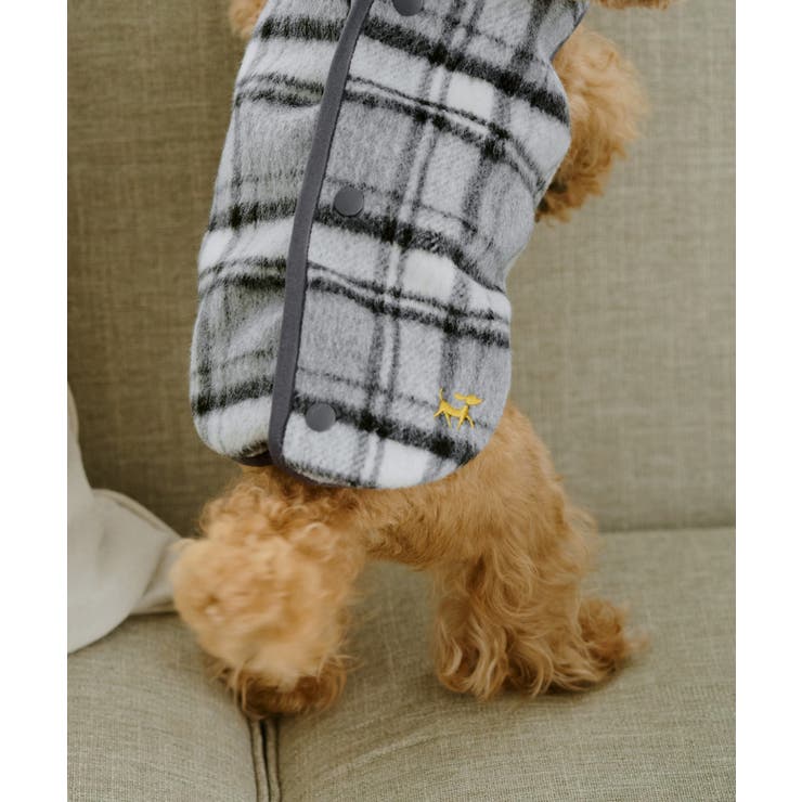 【DOG】チェック柄シャギーベスト | ROPE' PICNIC | 詳細画像5 