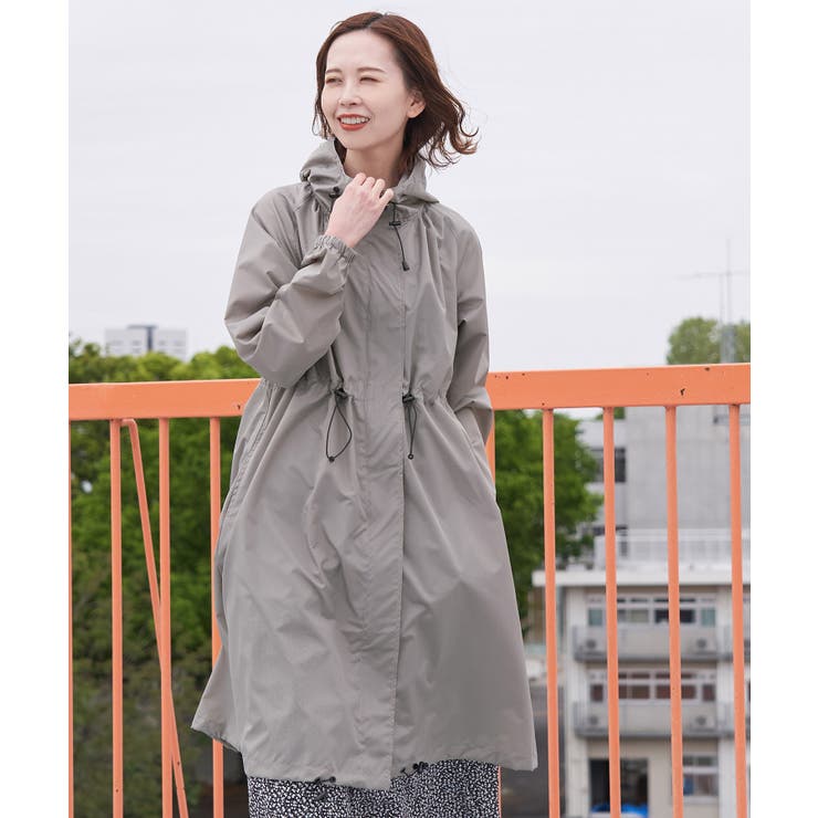 グレー(07) | 【Wpc.】ロングモッズレインコート  | ROPE' PICNIC