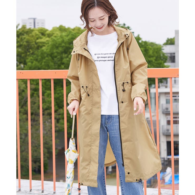 ベージュ(27) | 【Wpc.】ロングモッズレインコート  | ROPE' PICNIC