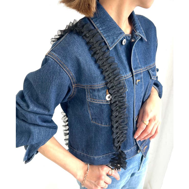 ブラック(01) | フリルマルチショルダーストラップ | ROPE' PICNIC