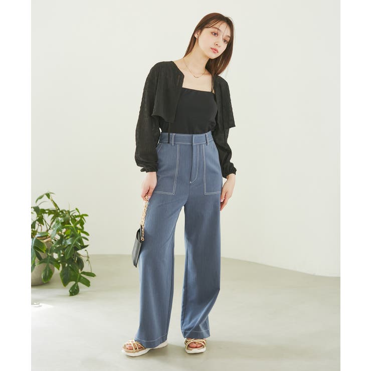 ふくれジャガードボレロ | ROPE' PICNIC | 詳細画像2 