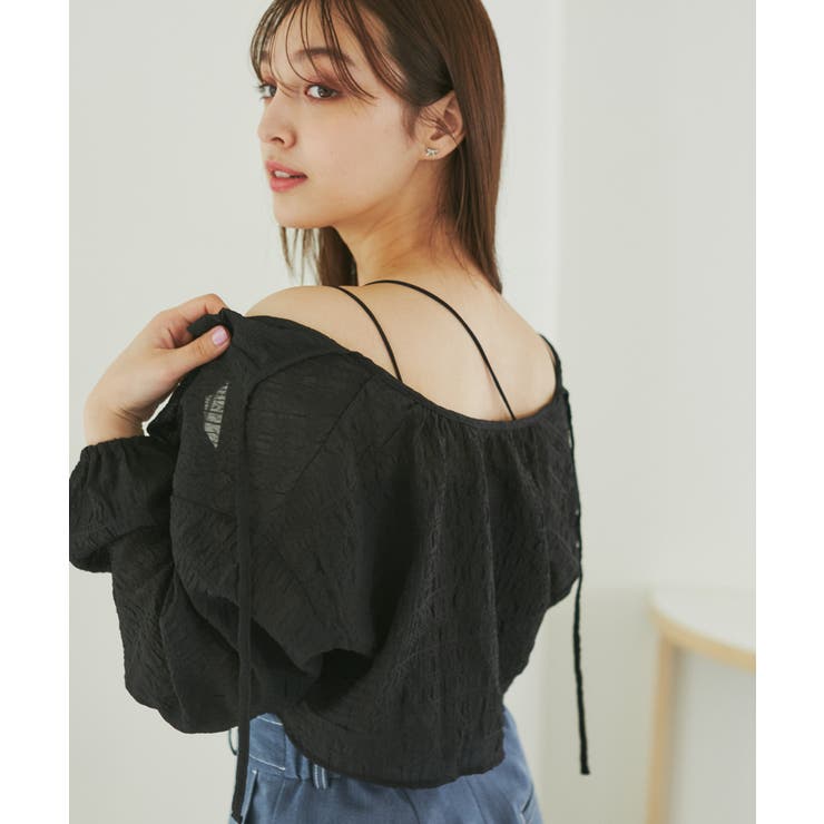 ふくれジャガードボレロ | ROPE' PICNIC | 詳細画像7 