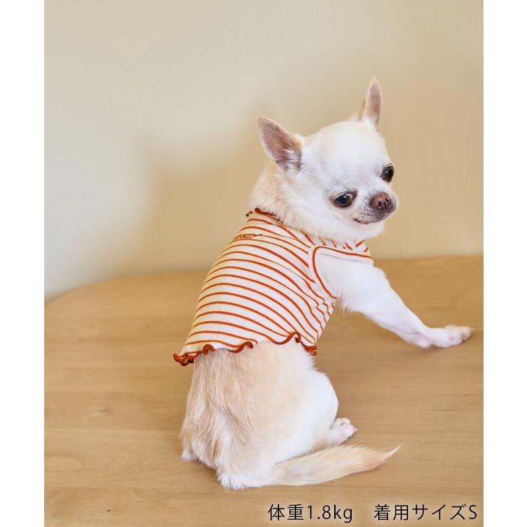 【DOG】マルチメロウボーダートップス/リンクコーデ | ROPE' PICNIC | 詳細画像7 