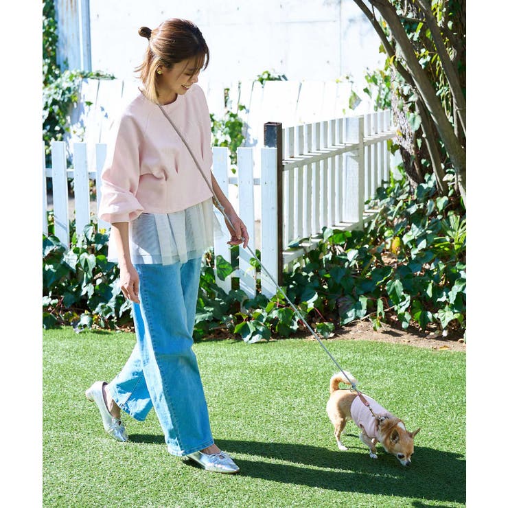 【DOG】クロップドロゴスウェット/リンクコーデ | ROPE' PICNIC | 詳細画像11 