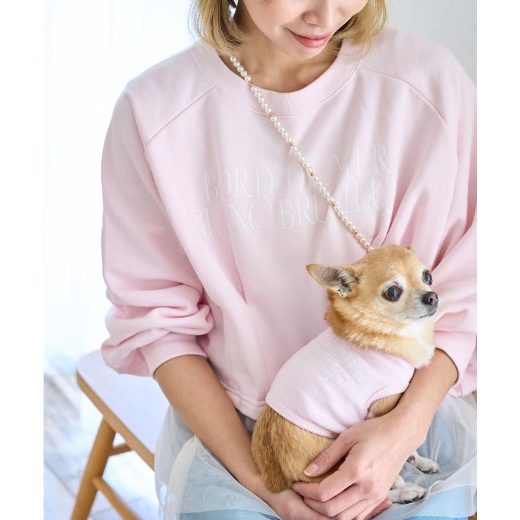 【DOG】クロップドロゴスウェット/リンクコーデ | ROPE' PICNIC | 詳細画像9 