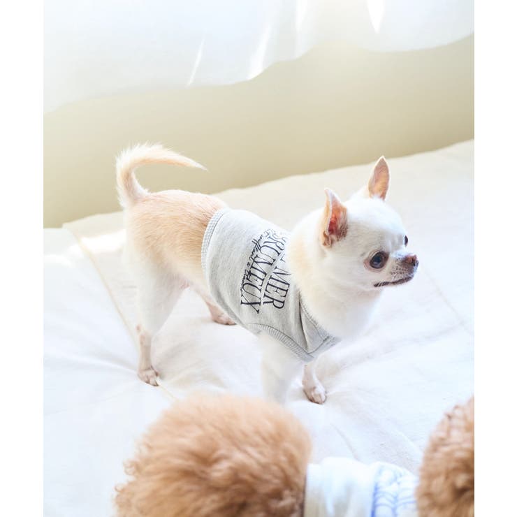 ライトグレー(08) | 【DOG】クロップドロゴスウェット/リンクコーデ | ROPE' PICNIC