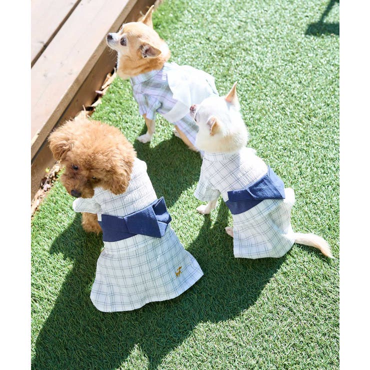 【DOG】チェック柄浴衣 | ROPE' PICNIC | 詳細画像11 