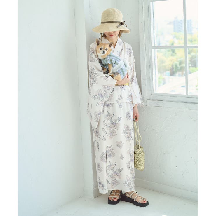 【DOG】チェック柄浴衣 | ROPE' PICNIC | 詳細画像13 