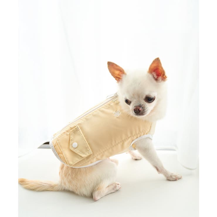 クリーム(83) | 【DOG】保冷剤ポケット付きCOOLベスト | ROPE' PICNIC