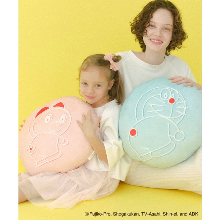 コラボ！クッションタグ　メグえもんさん ドラえもんコレクション】もちもちクッション[品番：RPCW0042871