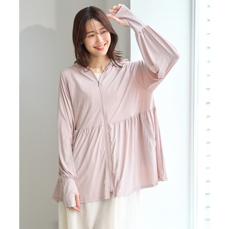 【WEB限定カラー】絶対焼けたくないUVパーカー/UVカット・接触冷感 | ROPE' PICNIC | 詳細画像20 