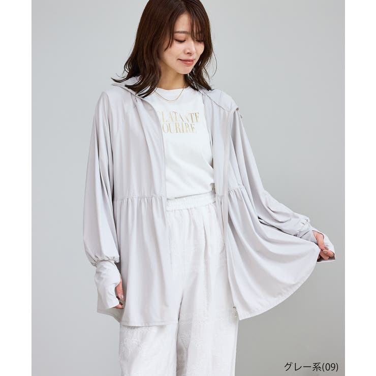 【WEB限定カラー】絶対焼けたくないUVパーカー/UVカット・接触冷感 | ROPE' PICNIC | 詳細画像28 