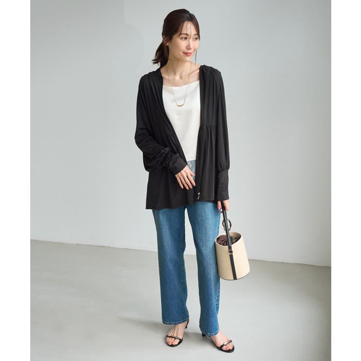 【WEB限定カラー】絶対焼けたくないUVパーカー/UVカット・接触冷感 | ROPE' PICNIC | 詳細画像4 