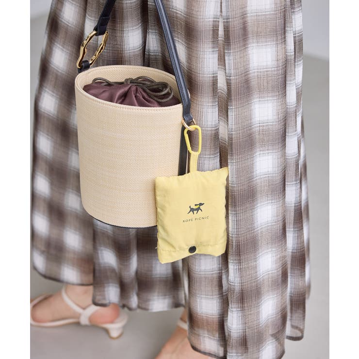折りたたみトートエコバッグ/収納袋・カラビナ付き | ROPE' PICNIC | 詳細画像12 