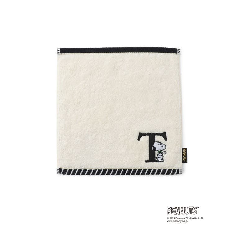 【PEANUTS】スヌーピーふわふわイニシャルミニタオル | ROPE' PICNIC | 詳細画像1 