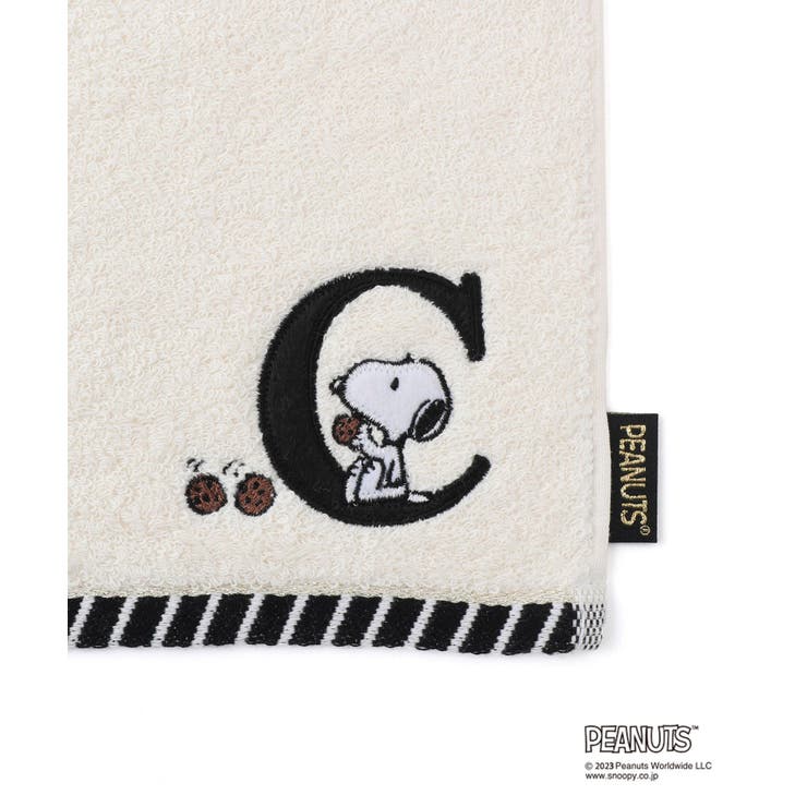【PEANUTS】スヌーピーふわふわイニシャルミニタオル | ROPE' PICNIC | 詳細画像11 
