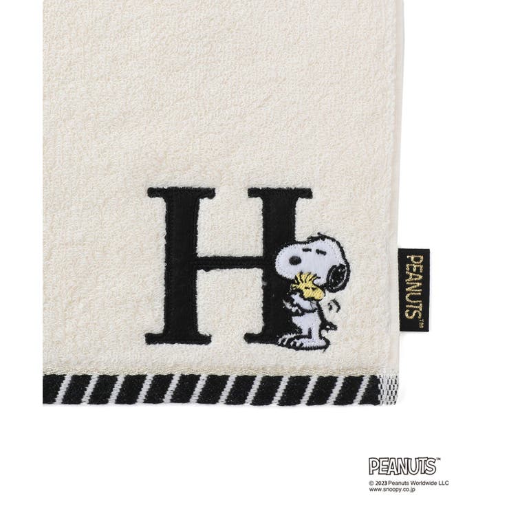 【PEANUTS】スヌーピーふわふわイニシャルミニタオル | ROPE' PICNIC | 詳細画像13 