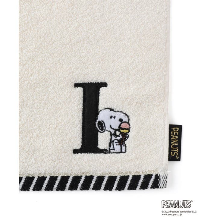 【PEANUTS】スヌーピーふわふわイニシャルミニタオル | ROPE' PICNIC | 詳細画像14 