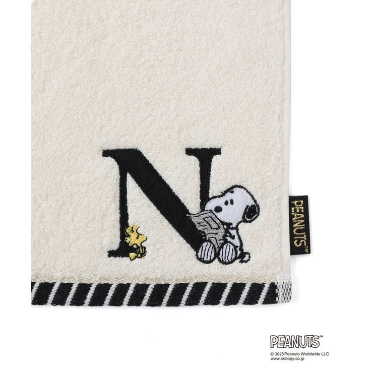 【PEANUTS】スヌーピーふわふわイニシャルミニタオル | ROPE' PICNIC | 詳細画像15 