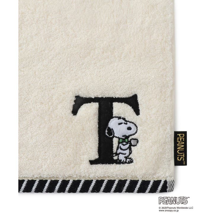 【PEANUTS】スヌーピーふわふわイニシャルミニタオル | ROPE' PICNIC | 詳細画像16 