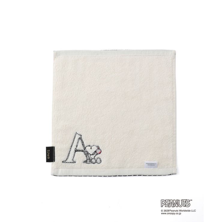 【PEANUTS】スヌーピーふわふわイニシャルミニタオル | ROPE' PICNIC | 詳細画像3 
