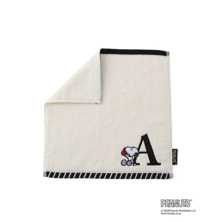 【PEANUTS】スヌーピーふわふわイニシャルミニタオル | ROPE' PICNIC | 詳細画像4 
