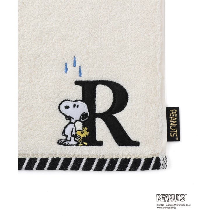 【PEANUTS】スヌーピーふわふわイニシャルミニタオル | ROPE' PICNIC | 詳細画像8 
