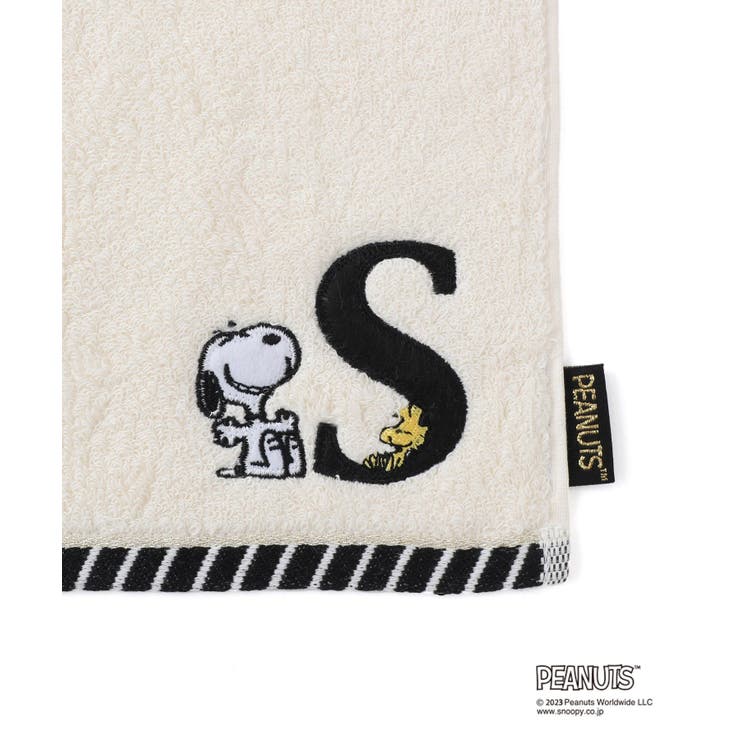 【PEANUTS】スヌーピーふわふわイニシャルミニタオル | ROPE' PICNIC | 詳細画像9 