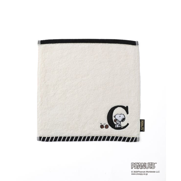 キナリ(16) | 【PEANUTS】スヌーピーふわふわイニシャルミニタオル | ROPE' PICNIC