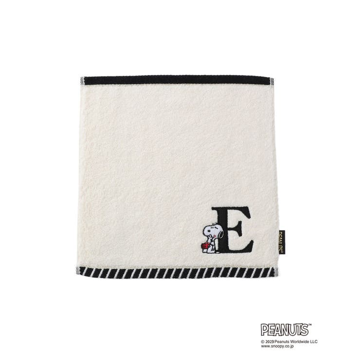 キナリ系(17) | 【PEANUTS】スヌーピーふわふわイニシャルミニタオル | ROPE' PICNIC