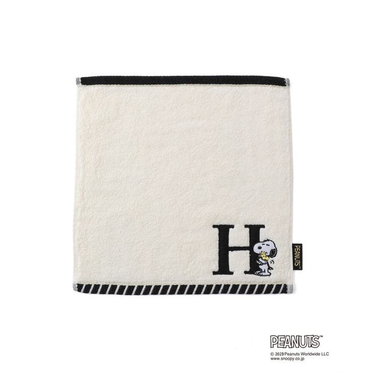 キナリ系(18) | 【PEANUTS】スヌーピーふわふわイニシャルミニタオル | ROPE' PICNIC