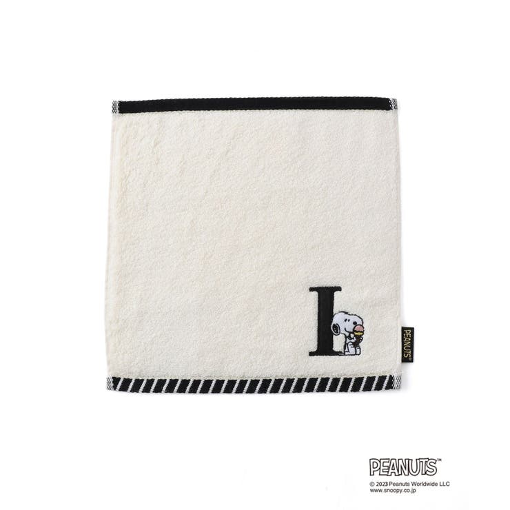 キナリ系(19) | 【PEANUTS】スヌーピーふわふわイニシャルミニタオル | ROPE' PICNIC