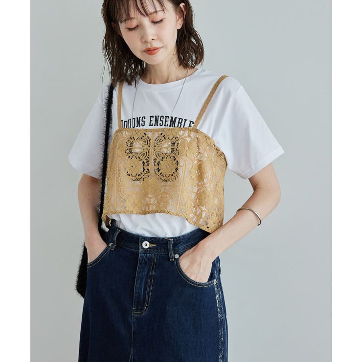 レイヤードレースビスチェ | ROPE' PICNIC | 詳細画像15 