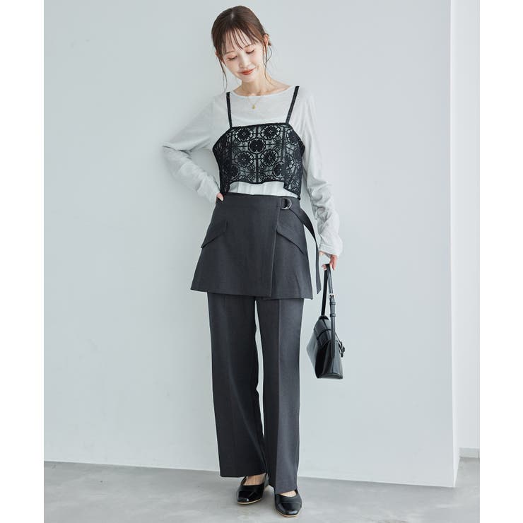 レイヤードレースビスチェ | ROPE' PICNIC | 詳細画像3 