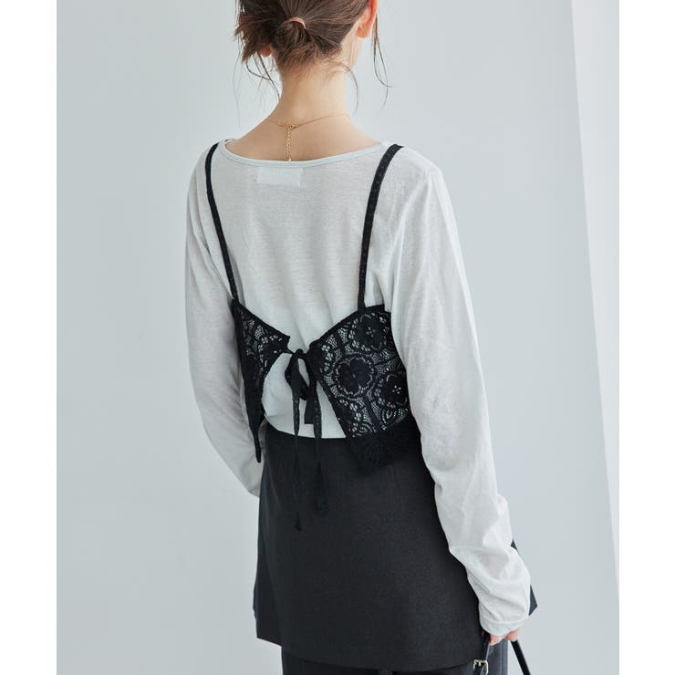 レイヤードレースビスチェ | ROPE' PICNIC | 詳細画像5 