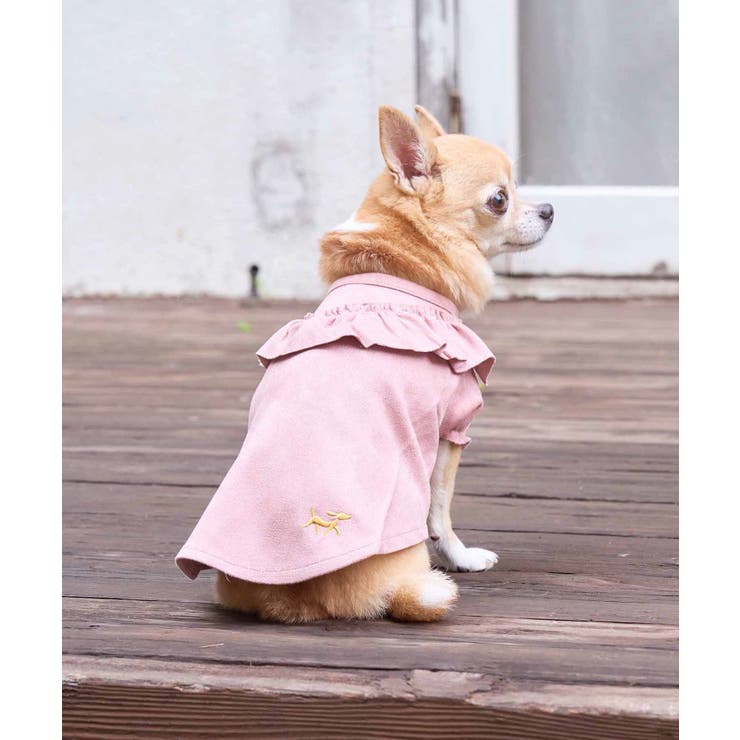 イエロー(80)】【DOG】フェイクスエードフリルワンピース[品番：RPCW0032898]｜ROPE' PICNIC（ロペ ピクニック）のファッション通販｜SHOPLIST（ショップリスト）