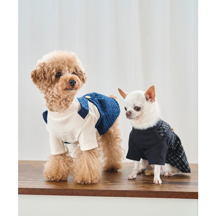 【DOG】ツイードドッキングジャンパースカート | ROPE' PICNIC | 詳細画像10 