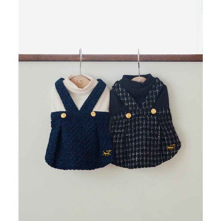 【DOG】ツイードドッキングジャンパースカート | ROPE' PICNIC | 詳細画像11 