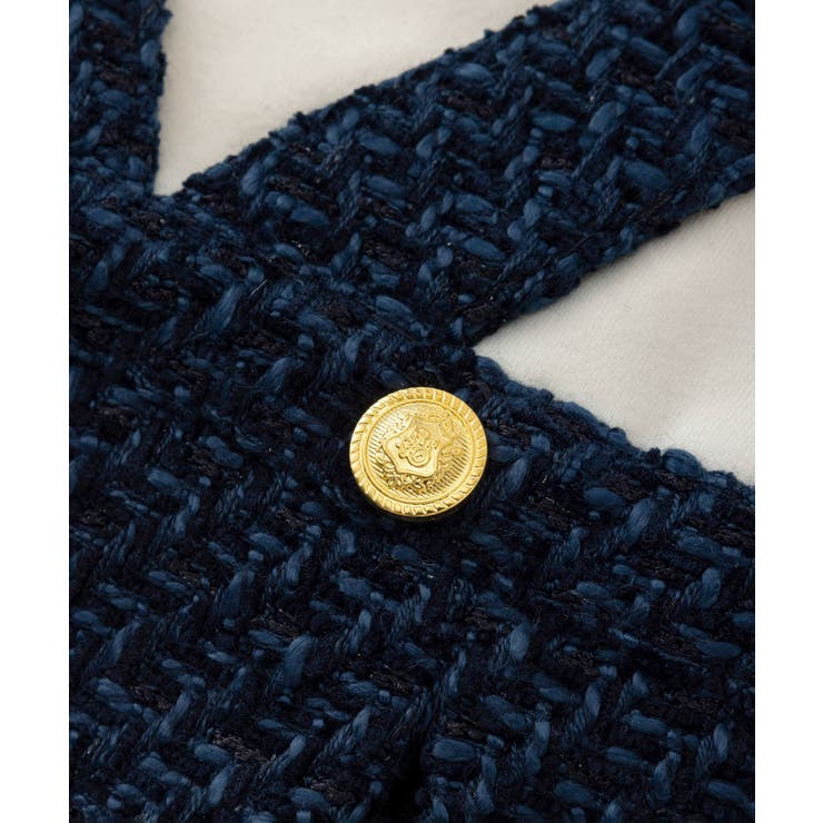 【DOG】ツイードドッキングジャンパースカート | ROPE' PICNIC | 詳細画像27 