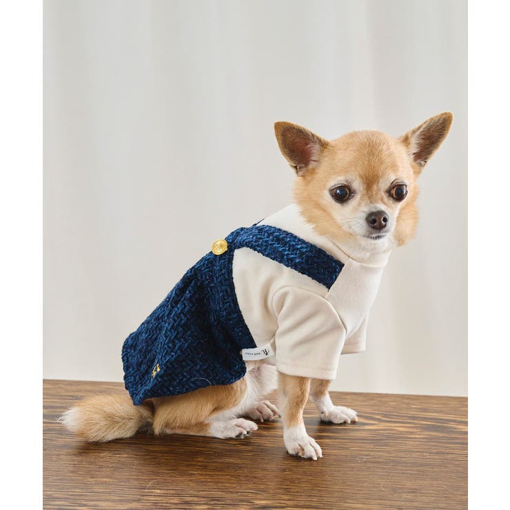 【DOG】ツイードドッキングジャンパースカート | ROPE' PICNIC | 詳細画像6 