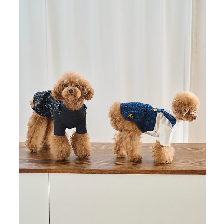 【DOG】ツイードドッキングジャンパースカート | ROPE' PICNIC | 詳細画像8 