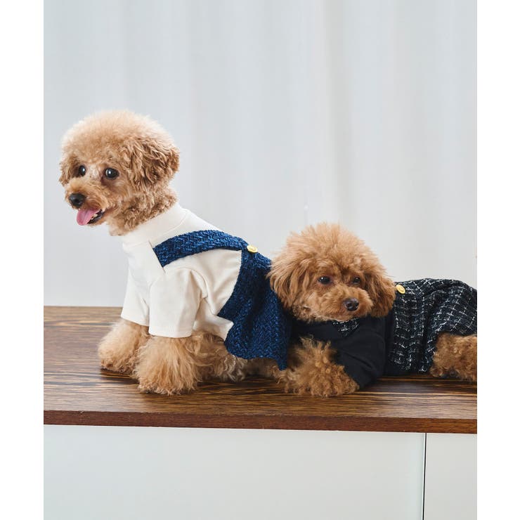 【DOG】ツイードドッキングジャンパースカート | ROPE' PICNIC | 詳細画像9 